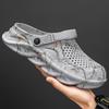 Men and Women Leisure Clogs Summer Graden Shoes Thick Sole Men's Sandals Breathable Clogs Fashion Beach Slippers Large Size46 47