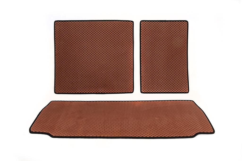 

trunk mats (EVA, brick) for Toyota Sequoia 2007-2022