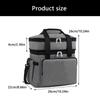 Strong Thermal Hand Bag with Multiple Pockets Leakproof Design Food Carriers for Office Meals Beach Trip & Daily Commute
