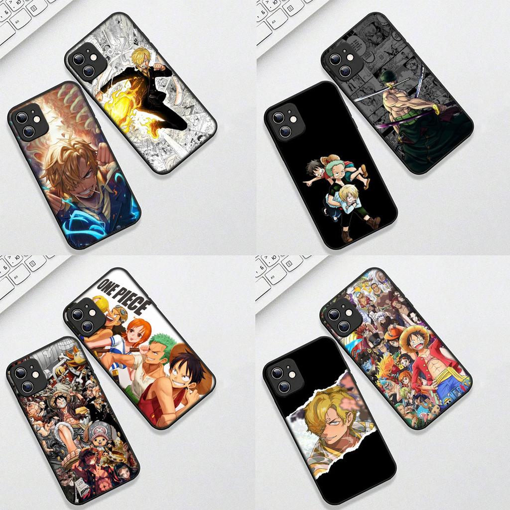 for OPPO A80 A18 A16 A40 A17 A15 A38 A78 A79 A54 A57 A12 A60 4G 5G Phone Cover Soft Case One Pieces Luffy Sanji Roronoa Zoro