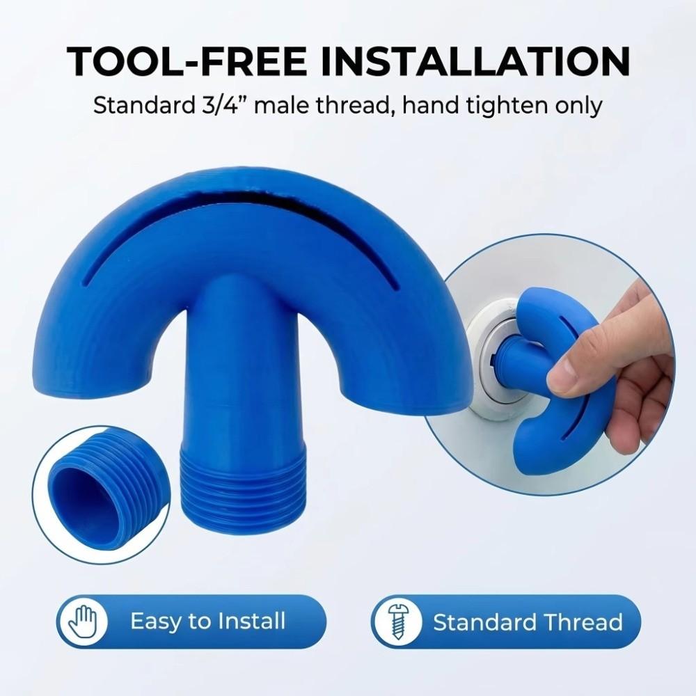 PLA Pool Fountain Sprinkler Swimming Pool Waterfall Sprayer Above Ground Pool Use