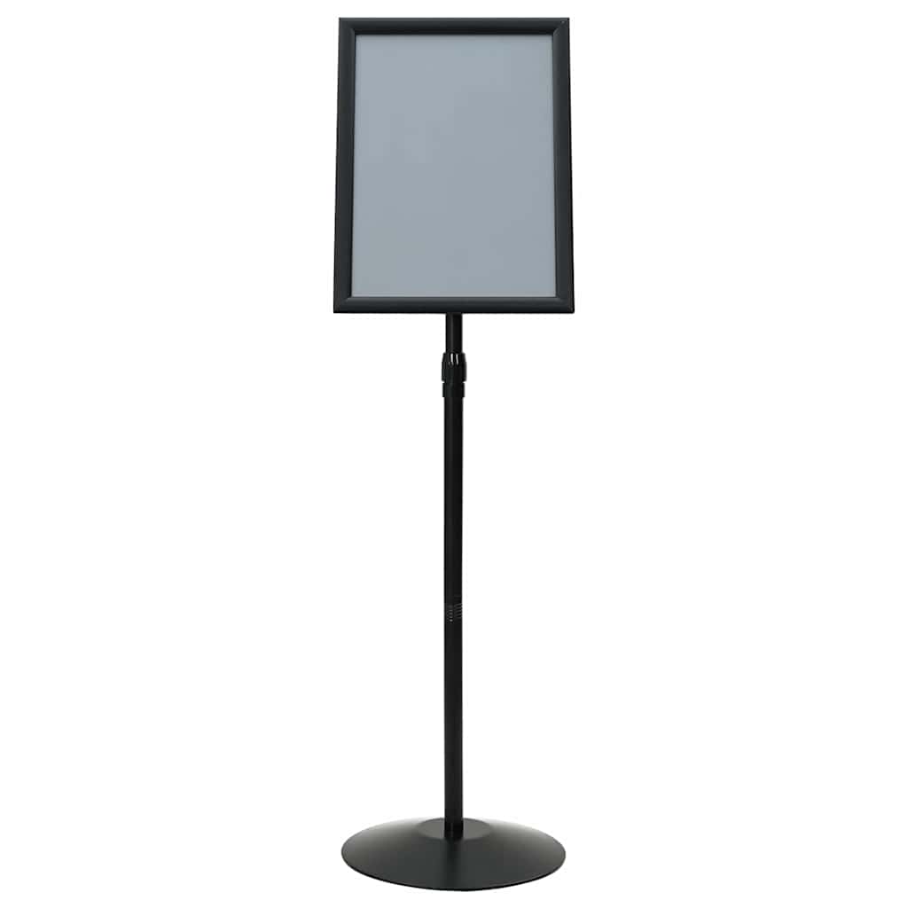 Podium Poster Stand Silver A3 PVC and Steel