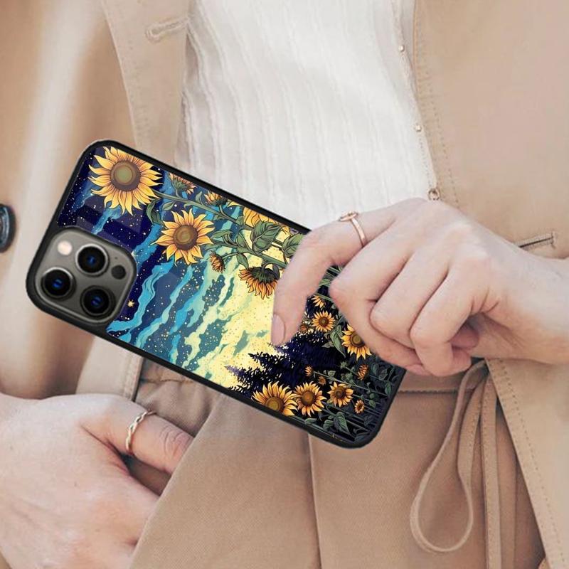 Beautiful Flower Magnetic Phone Case For APPLE iPhone 17 Air 16 14 13 12 Pro Max 15 Plus Wireless Charge With MagSafe Cover