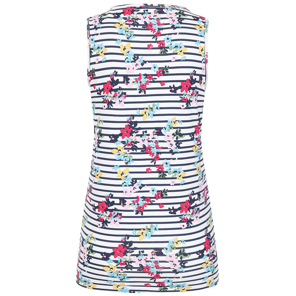 Lazy Jacks Damen/Damen Blumenstreifen Westtop