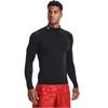 Under Armour Mens HeatGear Mock Neck Raglan Long-Sleeved Base Layer Top