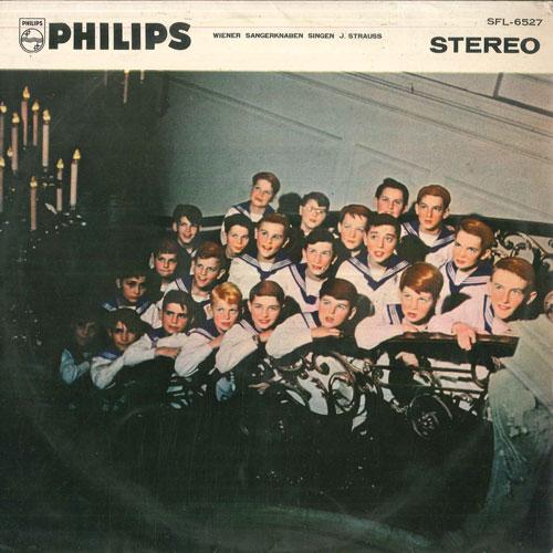

10inch Record WIENER SANGERKNABEN, WIENER KONZERT - Wiener Sangerknaben Singen J Straus SFL6527 PHILIPS Japan Classical Used