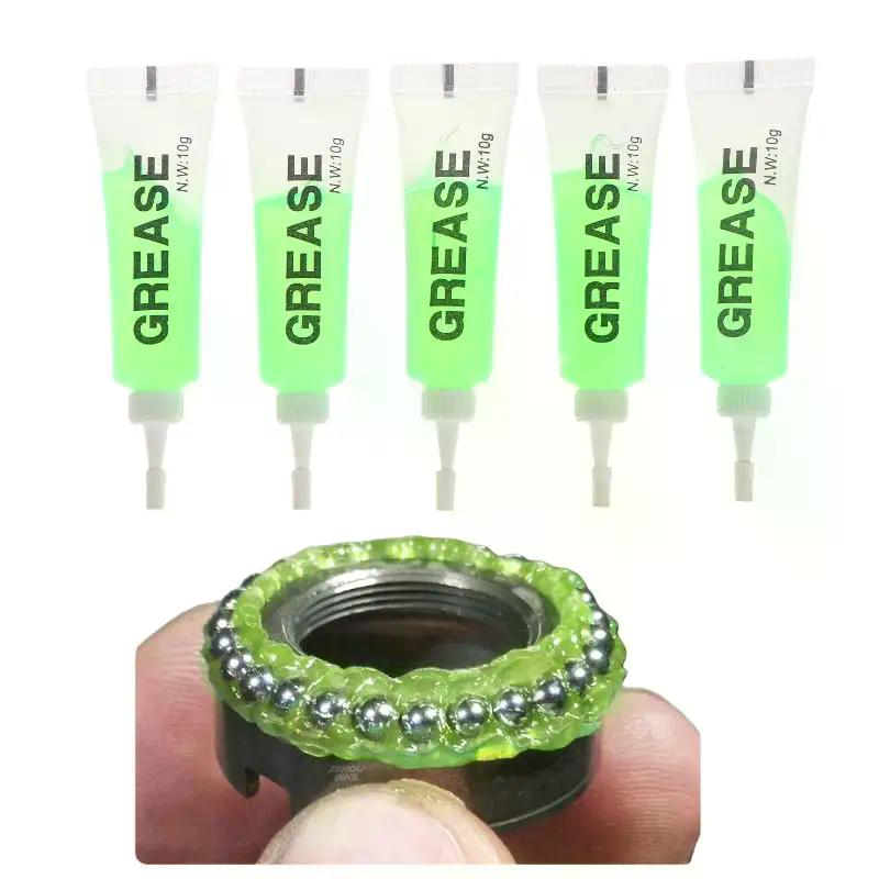 1/3/5Pcs Green Effect Bearing Grease Hub Lubricants 10g Bicycle Lubricating Oil Lipid Elements High Temperature Grease
