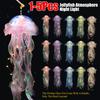 1-5pcs Jellyfish Lamp Jellyfish Atmosphere Night Light Button Battery Hanging Ceiling Lantern Creative Jellyfish lantern Photo