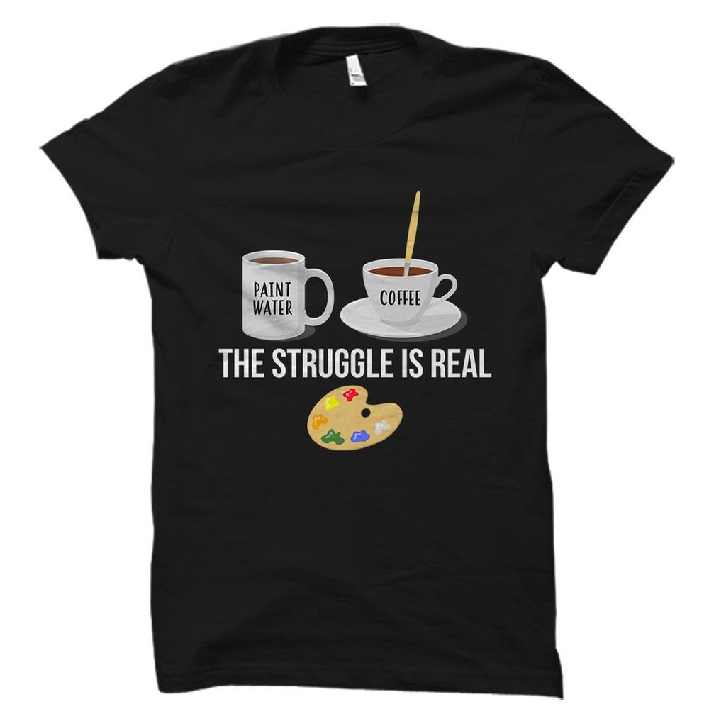 

Artist Shirt. Artist Gift. Gift for Artist. Painter Shirt. Painter Unisex Tee 4XL