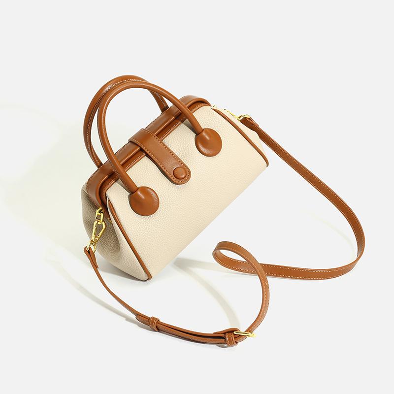 Handbag, Niche, High-end, Pillow Bag, Spring New Item, Soft Leather, Fashionable, Large Capacity, Mom Bag, Clip Bag