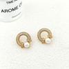 Light Luxury High-End Sense Personalized Circle Earrings Stud Earrings