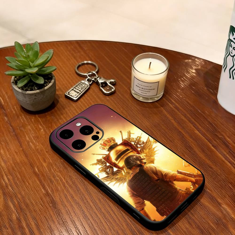 PUBG Phone Case Silicone Soft For IPhone 17 16 15 14 13 12 11 X XR Plus Pro Max Plus