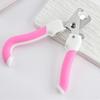 Pet Nail Clippers with Safety Guard and Bent Handle for Cats & Dogs