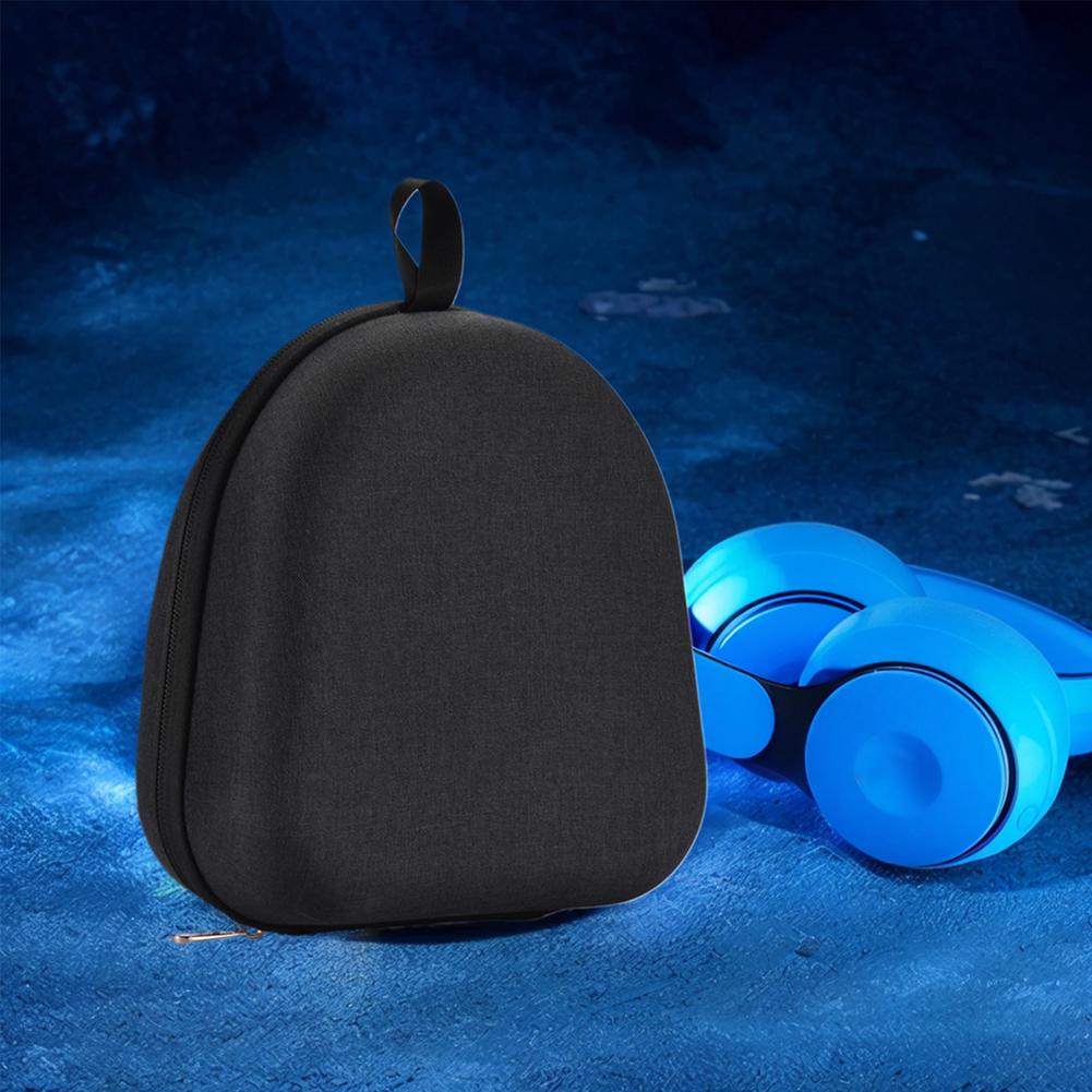 Custodia rigida anti-spruzzi per cuffie con spazio magnetico per il cavo, custodia da viaggio per Beats Studio Pro/Studio 3 colore grigio chiaro