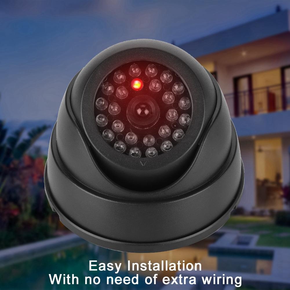 MR 18 Dummy Fake Dome Camera CCTV Surveillance Security Camera with 30pcs IR LEDs