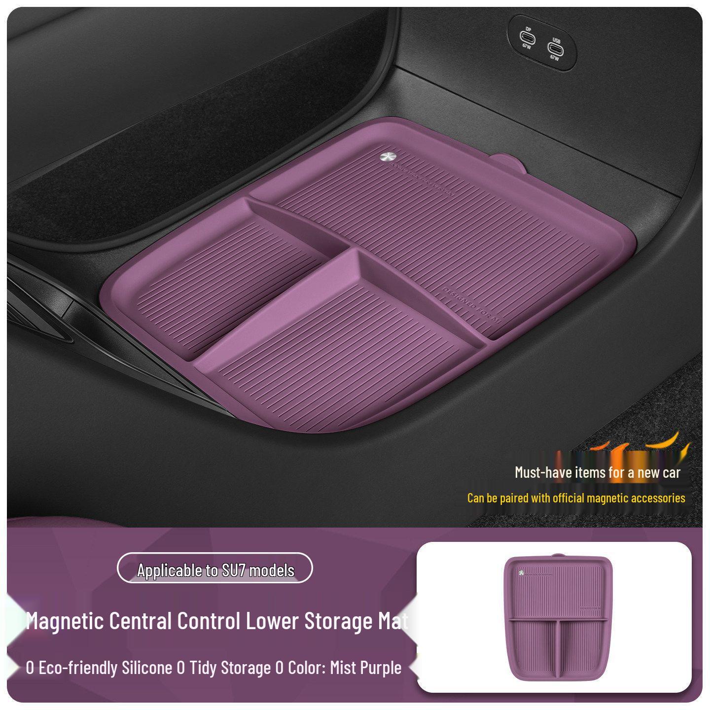 Xiaomi 26/SU7 Armrest Storage Box for Center Console