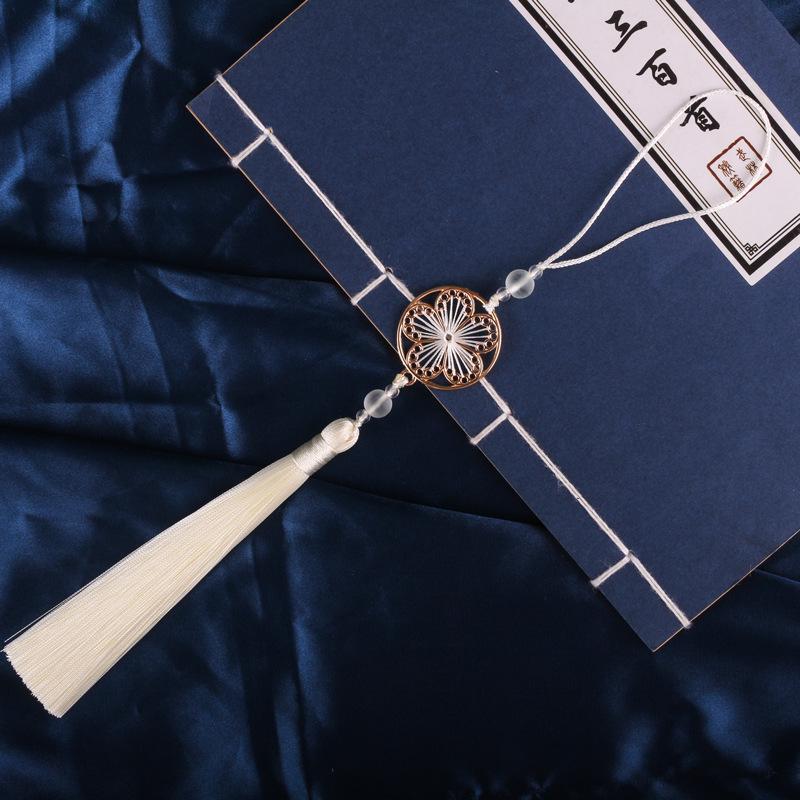 Full Bloom Round Moon Tassel DIY Handmade Hanfu Bag Pendant Cheongsam Ornament