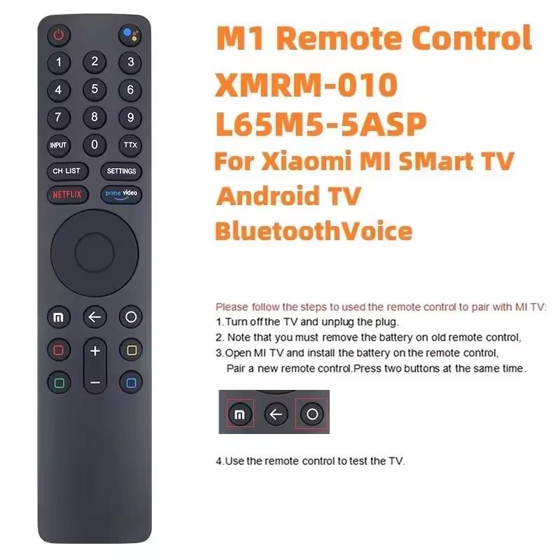 ExquisiteApplicable to Xiaomi Smart Home TV XMRM-010 Bluetooth Google Voice Remote Control Netflix International Edition