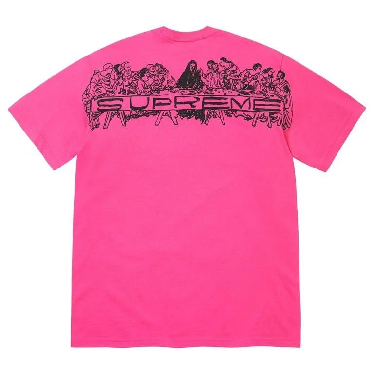 Supreme Supper Tee Fuchsia L