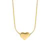 Titanium Steel Love Necklace Light Luxury Simple Accessories Fashionable Temperament Clavicle Chain
