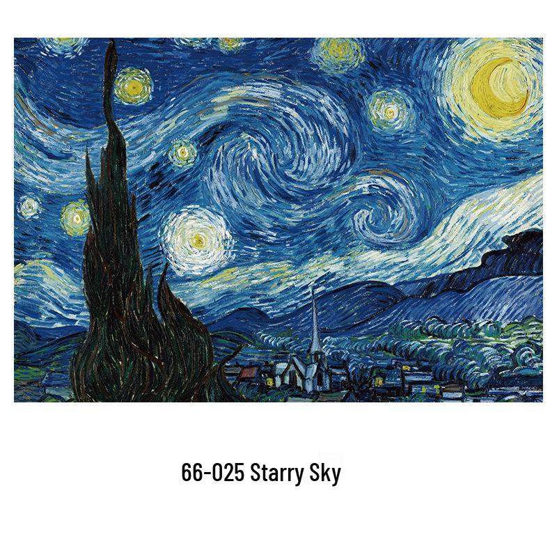 Van Gogh Starry Night Jigsaw Puzzle - 1000-Piece Adult Decompression & Educational Toy