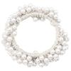 Fashion Women Girls Faux Pearl Ponytail Holder Hair Tie Ring Rope Accessory