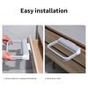 Useful Trash Bag Rack Long Lasting Waste Bin Shelf Waterproof Hanging Type No Need To Bend Waste Bin Shelf