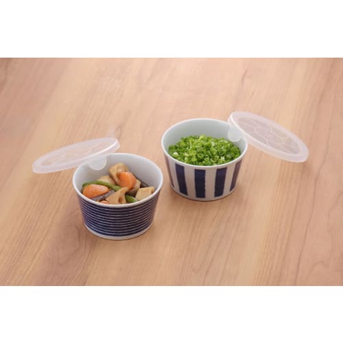Saikaitoki Indigo Indigo Ball Oinslagna Skålar (Set om 2)