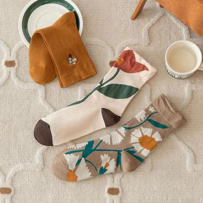 fsn170_Autumn Flower Women's Socks