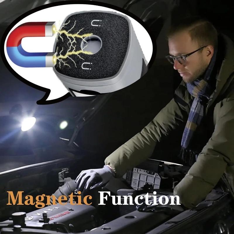 Folding Outdoor Camping Light Portable Rechargeable Hanging Tent Hanging Lantern with Battery Display Emergency Car Outdoor Lamp