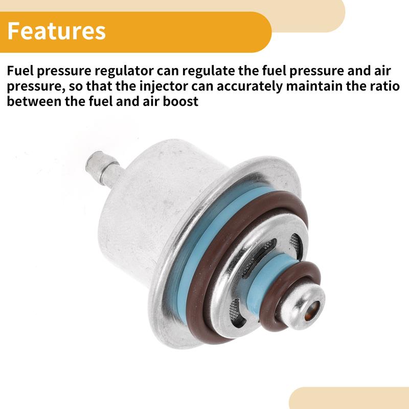 UXCELL Fuel Pressure Regulator for Chevy Silverado 1500 2003 No.96130880 Metal 1 Set