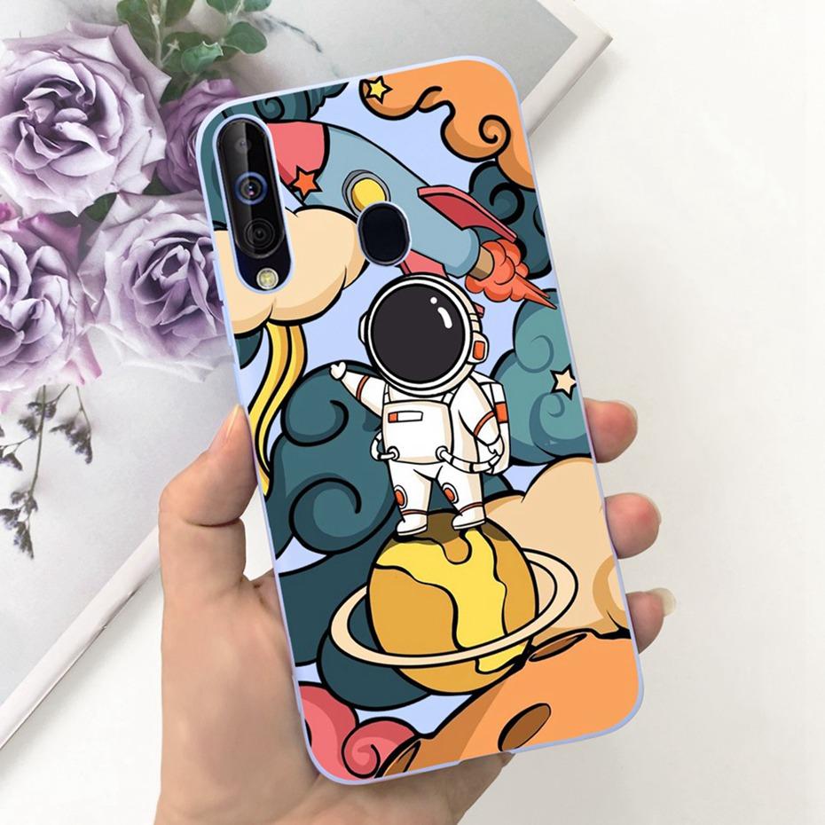 Phone Case For Samsung Galaxy A60 Cute Cartoon Candy Color Soft Silicon TPU Cases For Samsung M40 A60 SM-A606F A606Y M405F