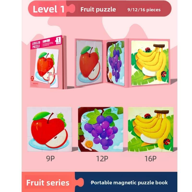 Wooden Animal Traffic Puzzle For Kids Educational Brain Teaser For Early Learners