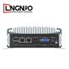 Fanless Aluminum Alloy Dual LAN HD Port VGA Dual DP DDR4 MSATA WiFi 4G SIM Slot Dual COM RS232 Wall Mount Industrial Mini Pc