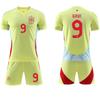 2024 Camiseta de España Alterna Euro #19 Yamal #7 Morata #17 Nico #8 Olmo Camisetas de Fútbol