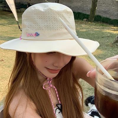 Quick-drying Breathable Large Brim Fisherman's Hat Children Spring and Summer Versatile Outdoor Sunshade Sunscreen Mountaineering Hat
