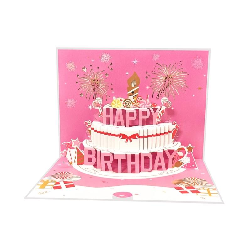 

Musical 3D Birthday Greeting Card with Music and Lights Artistic Birthday Card Celebration Card Perfect for Parties 1