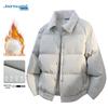 JEANSWEST Men's Winter Stand Collar Puffer Jacket