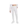 Nike Pure Color Comfortable And Simple Skin-Friendly Mid-Waist Knitted Sports Pants Women Bottoms White FN2435-051