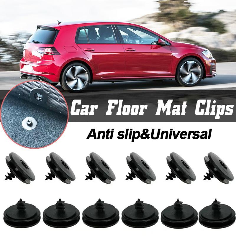 10/20/1 Stück Auto Befestigungselement Fußmatten Schnalle Rutschfestes Pad Befestigungsclips Rutschfeste Teppich Fixierklemme Zubehör Auto Clip Teile