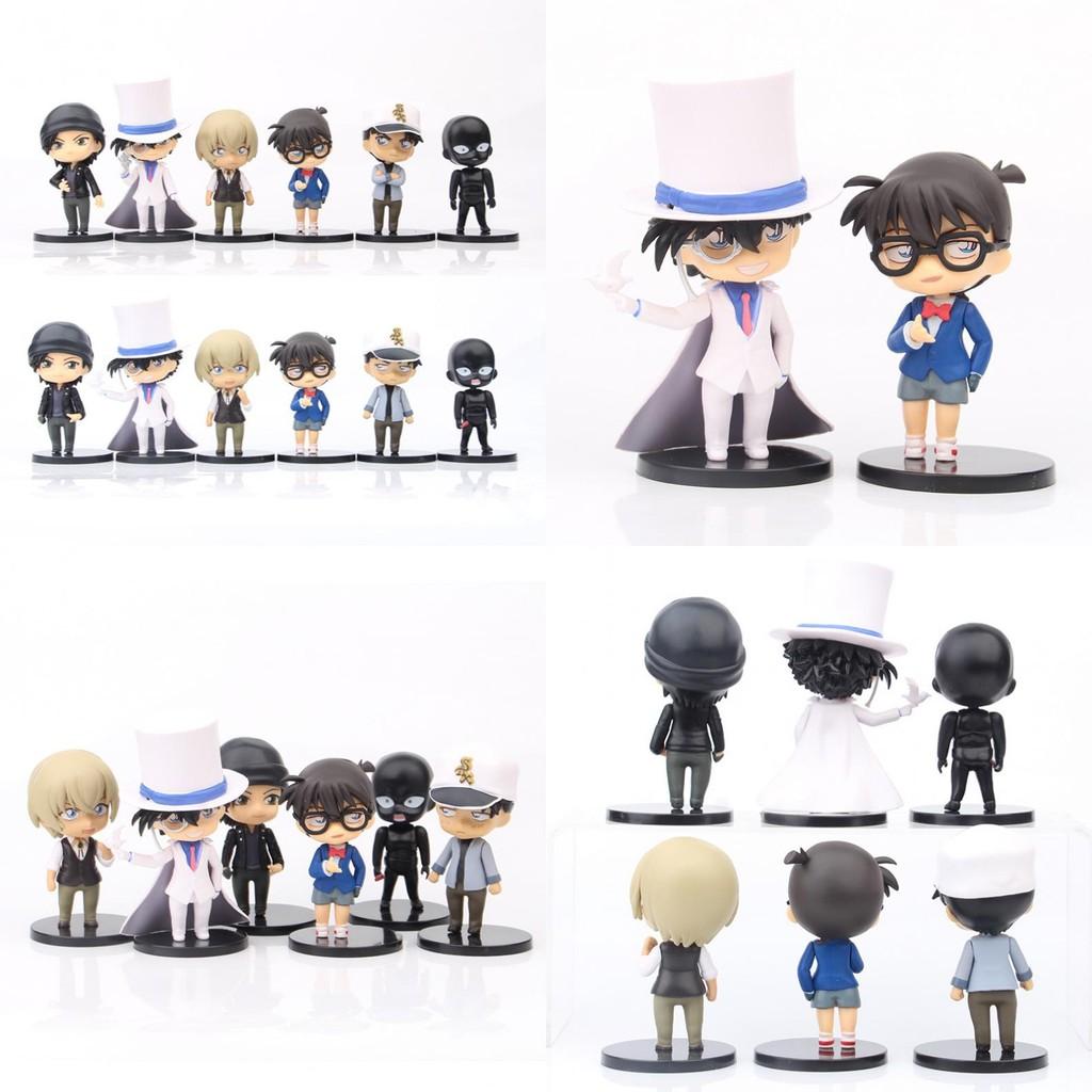 Conan Detective And Kid The Phantom Thief Pvc Models For Desk Decor And Gift