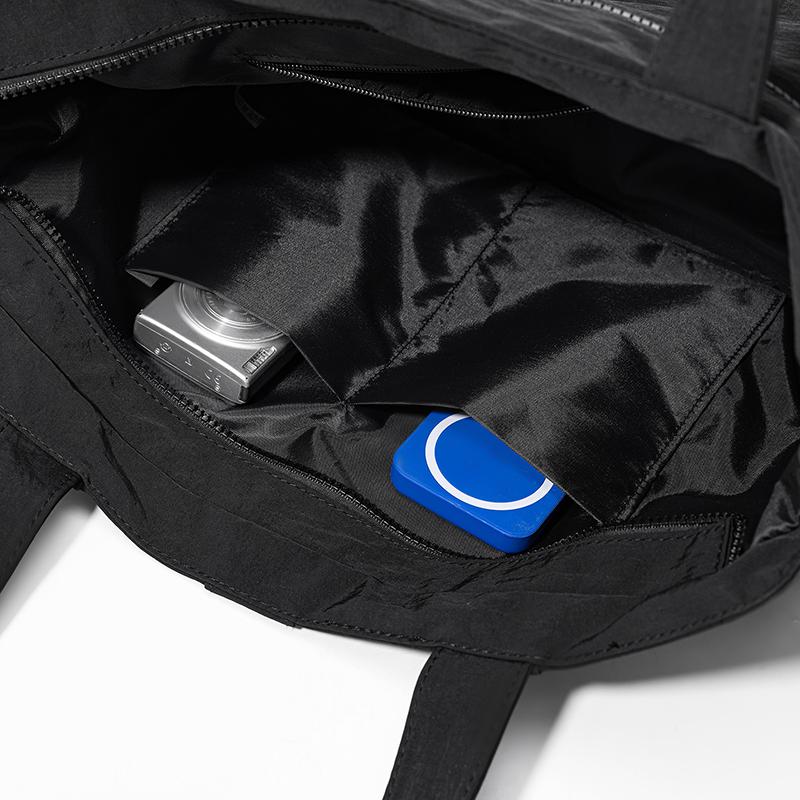 Women's Shoulder Bag Men's Crossbody Bag Solid Color Shopping Bag Large Capacity Travel Bag