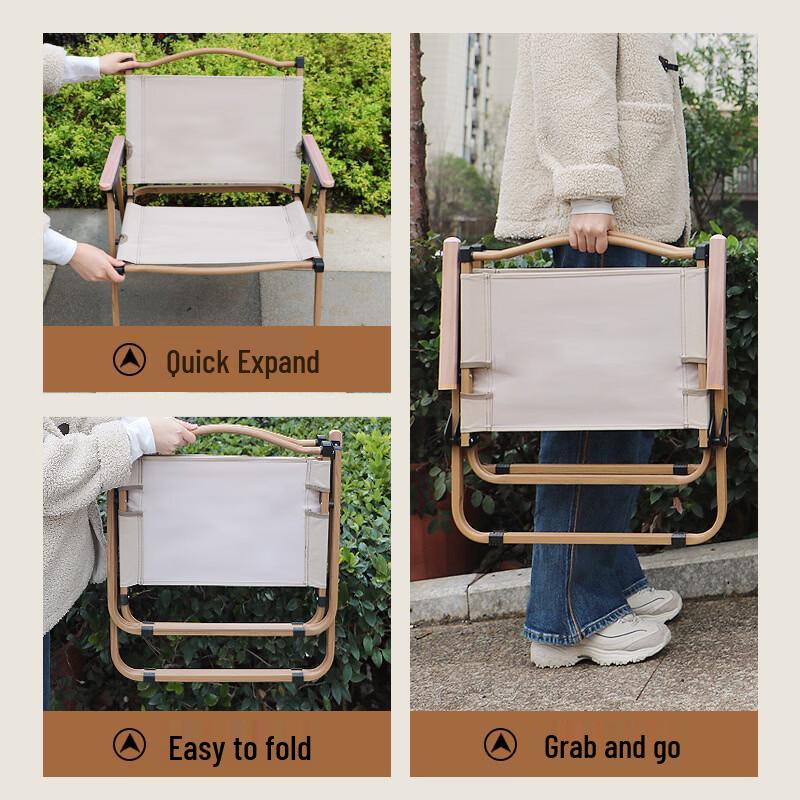 Kashicong Outdoor Portable Folding Camping Table & Chair Set