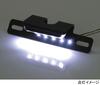 KITACO LED License Lamp Kit General Purpose 12V Black (for Cars) 801-9000000