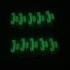 3/10/20/30Pcs Luminous Live Shrimp Fixing Hook Heavy Duty Metal Barbed Fishhook Freshwater Saltwater Catfish Bass Fishing Hook Fishing Accessories