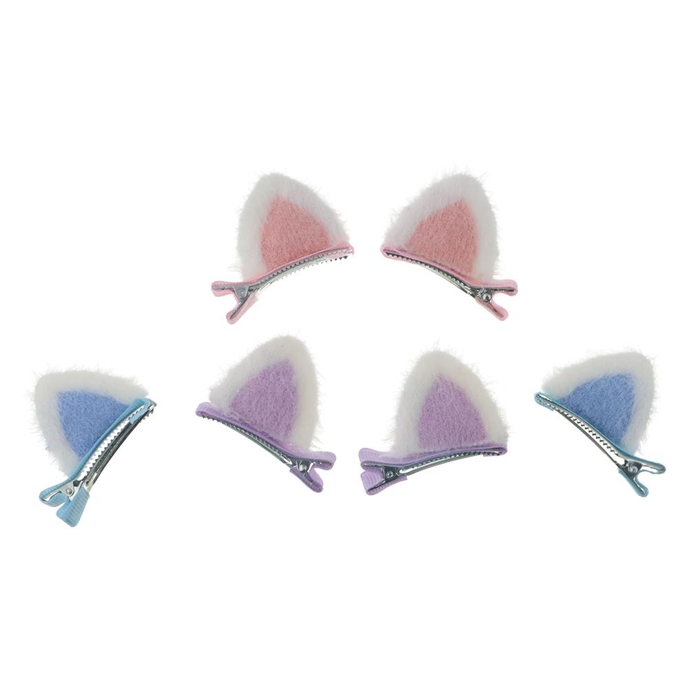 

Headdress Girl Plush Kids Women Hair Clips Cat Ear Hairpin Korean Style Barrettes Hair Accessories