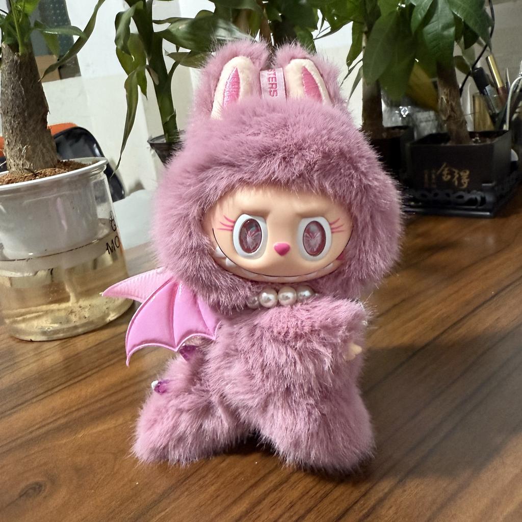 Pink Butterfly Change Baby Plush Toy Doll Pendant Labu Cloth High Version Figure Tide Play Gift