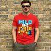 Milo And Chip Cotton Tshirt For Unisex Beach Vintage T Shirts Oneck Leisure Tee Shirt Oversized Wholesale Clothes