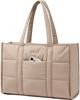 LOVEVOOK Women's Laptop Tote Bag 15.6 Inch, Large Capacity Work Bag, Briefcase, Shopping Bag, Professional Handbag