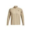 Tech T Shirts Men's Khaki Stand Collar Moderate Straight Fit 1328495-299